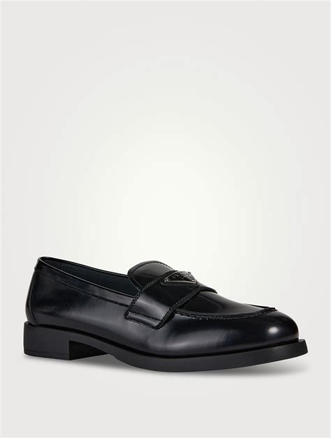 prada loafers holt renfrew|PRADA Leather Loafers .